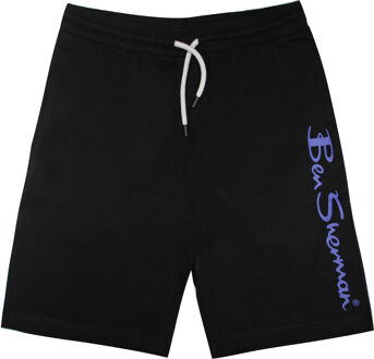 Ben Sherman Logo Heren Zwarte Korte Broek - XL