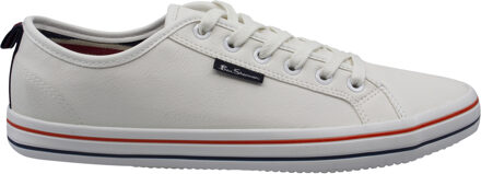 Ben Sherman Lowell Heren Wit Plimsolls - EU 43 / UK 9