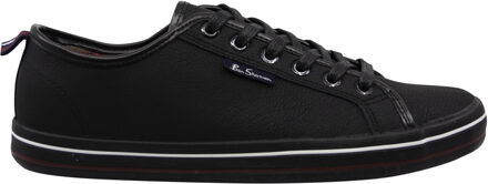 Ben Sherman Lowell Heren Zwarte Plimsolls - EU 42 / UK 8