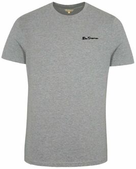 Ben Sherman Plain Heren Licht Grijs T-Shirt