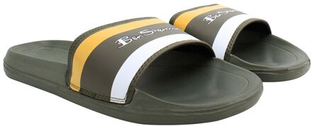 Ben Sherman Sidney Heren Groene Slippers