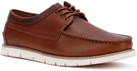 Ben Sherman Soho Heren Veterschoenen Van Bruin Suède - EU 44.5 / UK 10