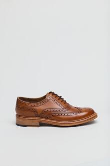 Ben Sherman Sugarman Brogue Leer Heren Tan Veterschoenen Bruin