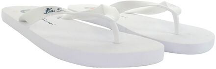 Ben Sherman teenslippers heren wit