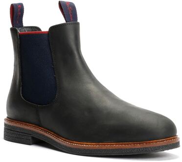 Ben Sherman Walker Chelsea Leren Zwarte Herenlaarzen - EU 43 / UK 9