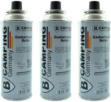 Ben Tools 6x stuks butaan gasflessen gasvulling 227 gram