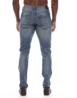 Bench Heren Bench Duddley Slim Jeans in Blauw - 38W/30L