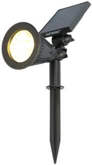 Bend Solar prikspot Zwart IP65 3000K