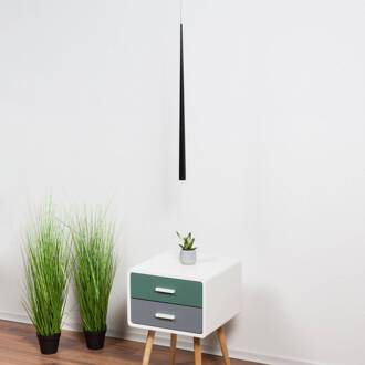 Bendis - slanke LED hanglamp in zwart