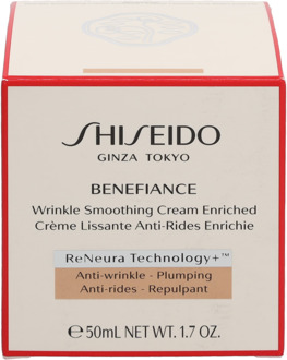 Benefiance Wrinkle Smoothing Cream Enriched Dag- en nachtcrème - 50 ml