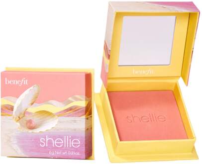 Benefit WANDERful World Blush in Shellie - Warme Schelp-Roze Poederblush 6g