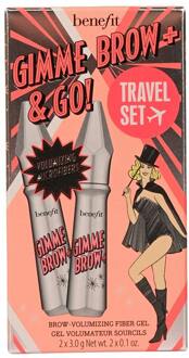 Benefit Wenkbrauw Gel Benefit Gimme Brow Volumizing Fiber Gel 03 Duo Set 2 x 3 g