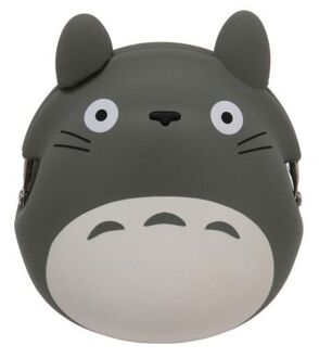 Benelic My Neighbor Totoro Mini Silicon Coin Purse Totoro grey 9 cm