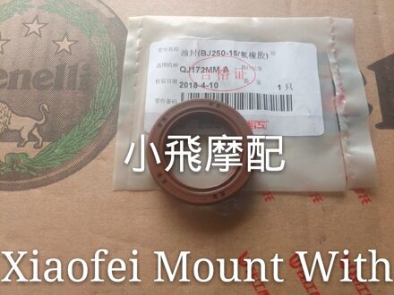 Benelli BJ250-15/15A Motorfiets Motor Uitgaande As Keerring