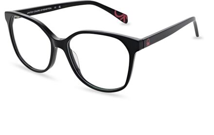 Benetton Brilrand BEO1093 001 54 Zwart - One Size