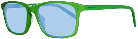 Benetton Mannen Zonnebril 55/18/140 mm Kunststof Groen