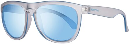 Benetton Mannen Zonnebril 55/18/145 mm Geïnjecteerd Transparant