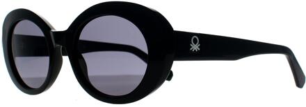 Benetton Ovaal Vrouwen Zwart Grijs BE5055 - One Size