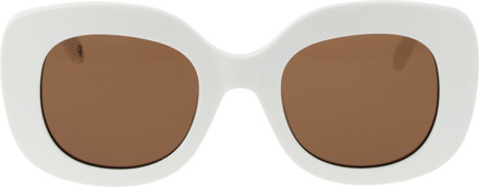 Benetton Zonnebril BE5067 813 51 Wit - One Size