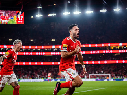 Benfica - Moreirense (Primeira Liga) (Vliegtuig)