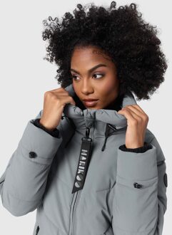 Benikoo dames winterjas – lang, warm & stijlvol Blauw