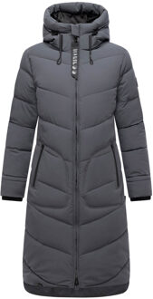 Benikoo dames winterjas – lang, warm & stijlvol Grijs