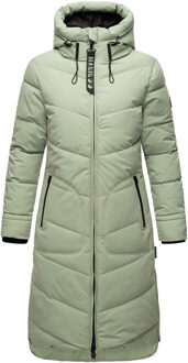 Benikoo dames winterjas – lang, warm & stijlvol Groen - 3XL