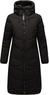 Benikoo dames winterjas – lang, warm & stijlvol Zwart