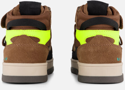 Benjamin Baas Sneakers cognac Leer Bruin - 26,27,28,29,30,31,32,33,34