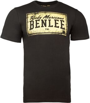 BenLee Boxlabel Shirt Heren zwart - geel - M