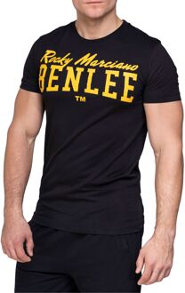 BenLee Logo Shirt Heren zwart - geel - XL
