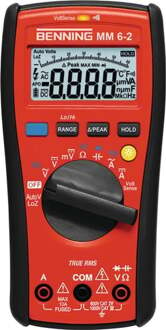 Benning MM 6-2 Multimeter Digitaal CAT III 1000 V, CAT IV 600 V Weergave (counts): 6000