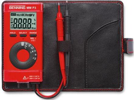 Benning MM P3 Multimeter Digitaal CAT II 600 V, CAT III 300 V Weergave (counts): 4000