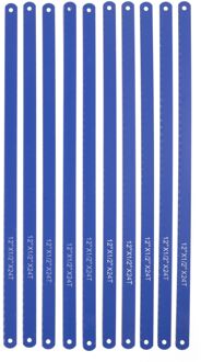 Benson 10x stuks reserve zaagbladen voor ijzerzaag 30 cm - Handzagen