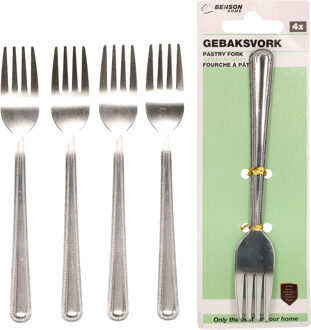 Benson 12x Gebaksvorkjes van RVS - Action products