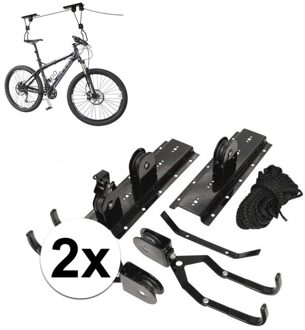 Benson 2x Fietslift / fiets ophangsysteem tot 4 meter