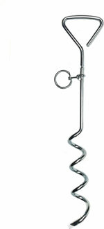 Benson Aanlegspiraal voor huisdieren - gegalvaniseerd staal - H16,5 cm x D8 mm