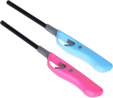 Benson Aansteker BBQ Texas - 2x - 27 cm - navulbaar - gasaansteker - verstelbare vlam