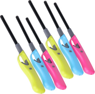 Benson Aansteker BBQ Texas - 6x - 27 cm - navulbaar - gasaansteker - verstelbare vlam