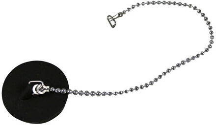 Benson Afvoerstop - 39mm / 21 cm - gootsteen dop - gootsteenstopper - met RVS ketting