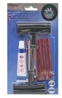 Benson Autoband reparatie / plak set 9-delig - Bandenplakset