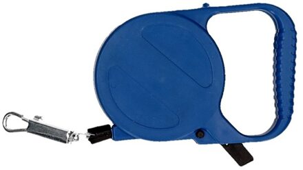 Benson Automatische honden uitlaat riem 3 meter blauw - Hondenriemen
