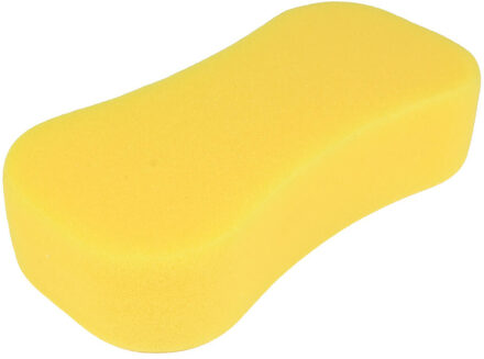 Benson Autospons foam - geel - foam - 22 x 11 x 6 cm - autowas spons