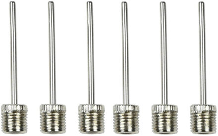 Benson Ballenpomp naalden - 6 stuks - Ballenpompen Zilverkleurig
