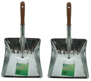 Benson Blik zonder stoffer - 2x - voor buiten - verzinkt - 22 cm