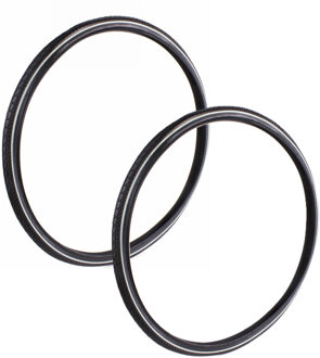 Benson Buitenband - 2x - 28 x 1 5/8 x 1 3/8 - zwart - anti-lek - 37-622
