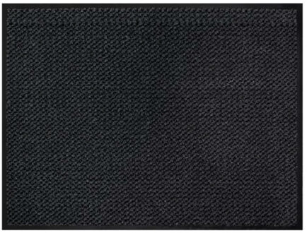 Benson Deurmat - anti slip - kunststof - antraciet - 80 x 120 cm - voor binnen - schoonloopmat