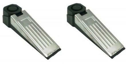 Benson Deurwig - 2x - anti inbraak alarm - deurstopper - 100 dB - 6 x 4 cm