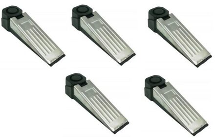 Benson Deurwig - 5x - anti inbraak alarm - deurstopper - 100 dB - 6 x 4 cm