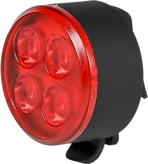 Benson Fietslamp - rood achterlicht - LED - USB oplaadbaar - inclusief clip en kabel